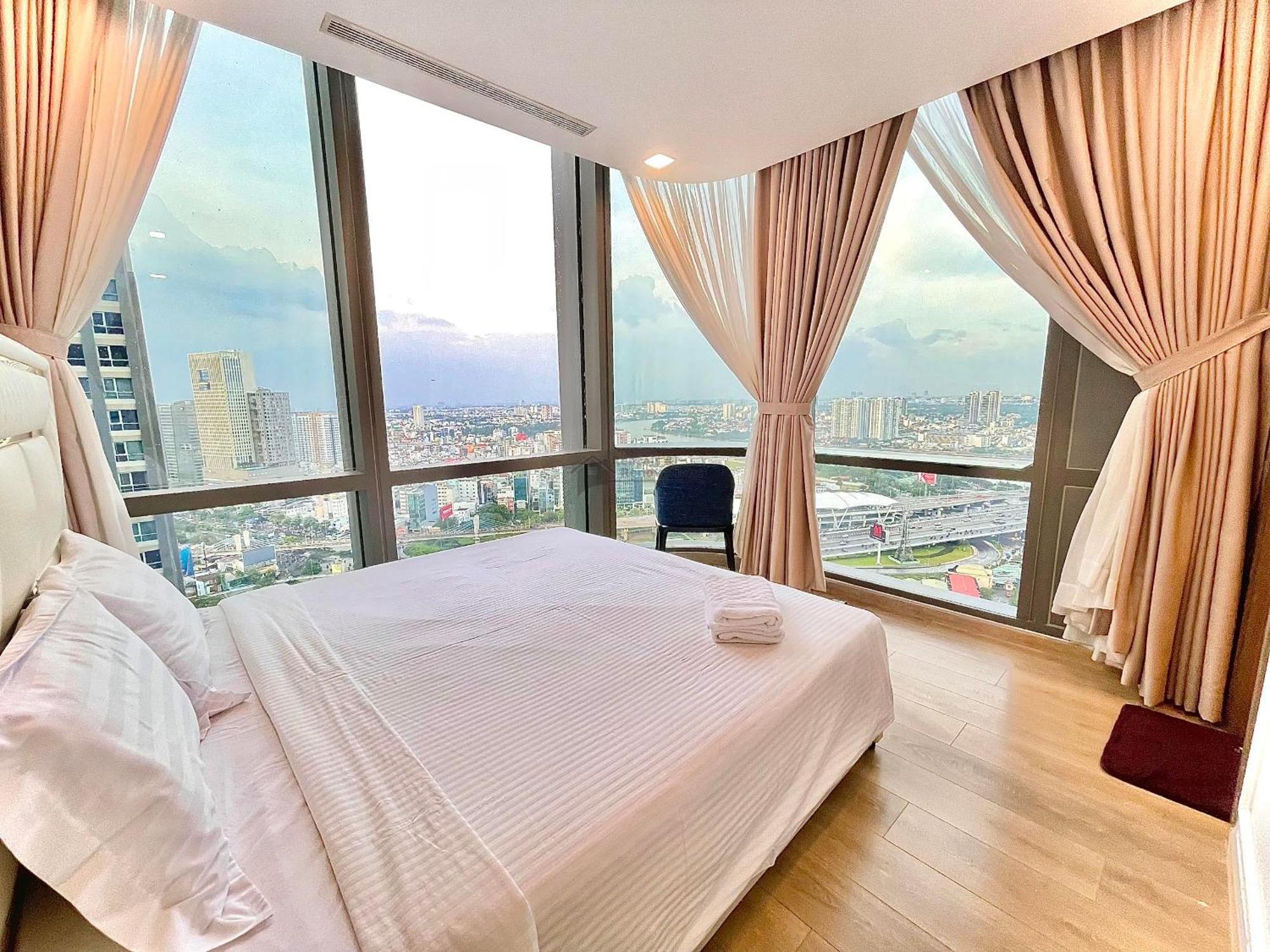 Vinhomes Central Park Apartments - The Central -The Park -The Landmark Ho-Chi-Minh-Stadt Exterior foto